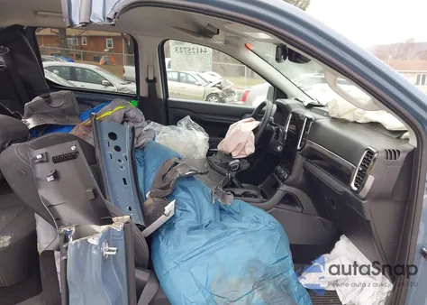 2024 Ford Ranger Xlt z USA, uszkodzony, nr VIN 1FTER4HH0RLE22424